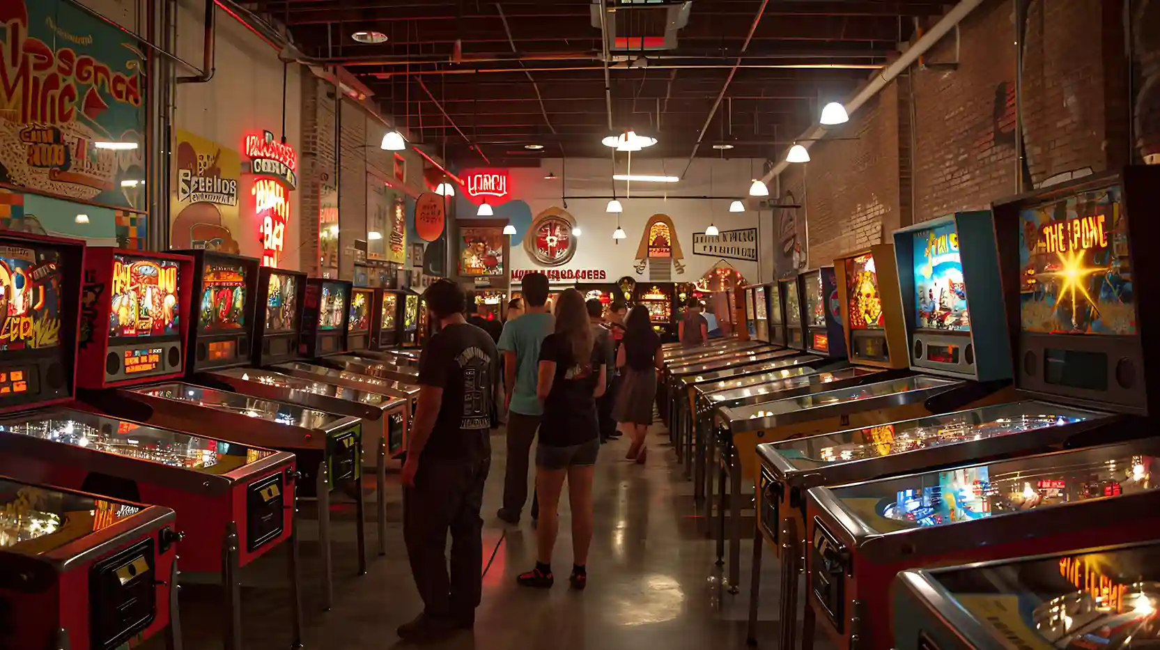 Maruhan Shinsekai venue overview