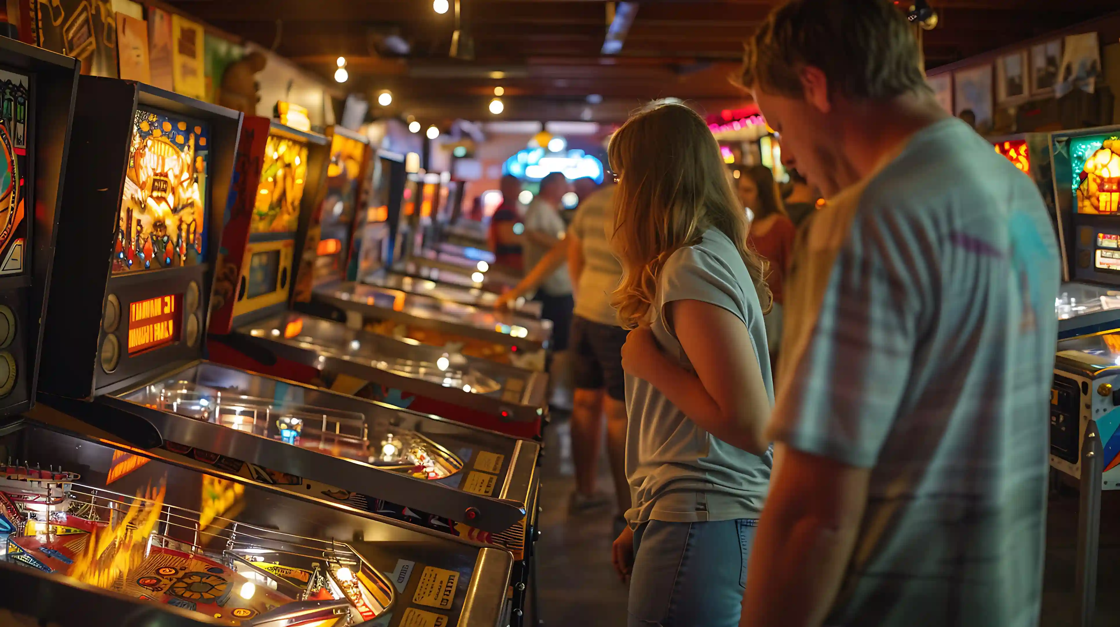 Traditional pachinko hall